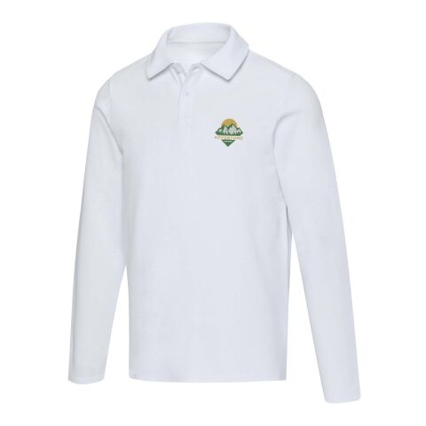 Apollo long sleeve unisex polo White | 3XS | No Branding | not available | not available