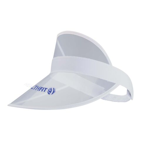 Bright cap with transparent visor 