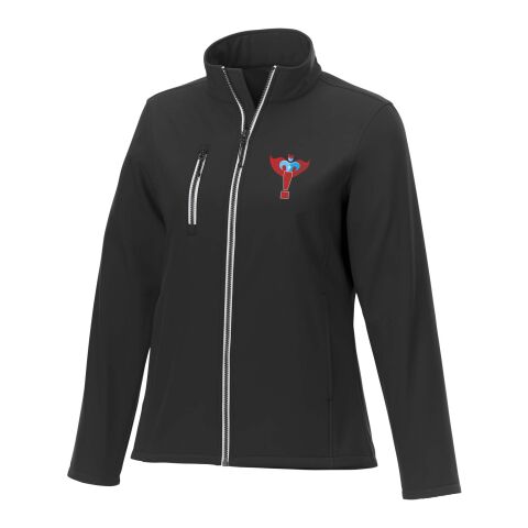 Orion women's GRS recycled softshell jacket Solid black | S