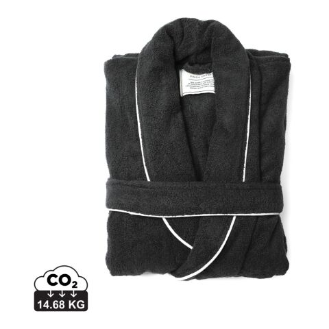 VINGA Harper bathrobe S/M Charcoal Grey | S/M | No Branding | not available | not available | not available