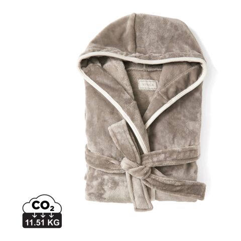 VINGA Louis luxury plush GRS RPET robe size S-M