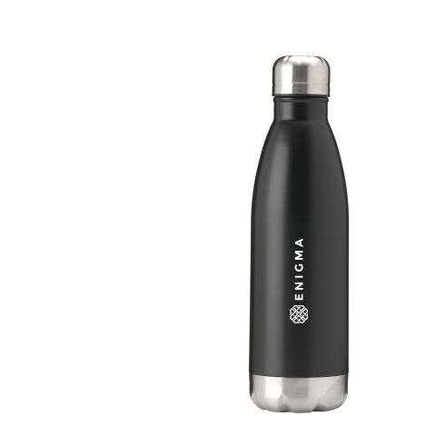 500ml Bowling Bottle Black | Digital Print