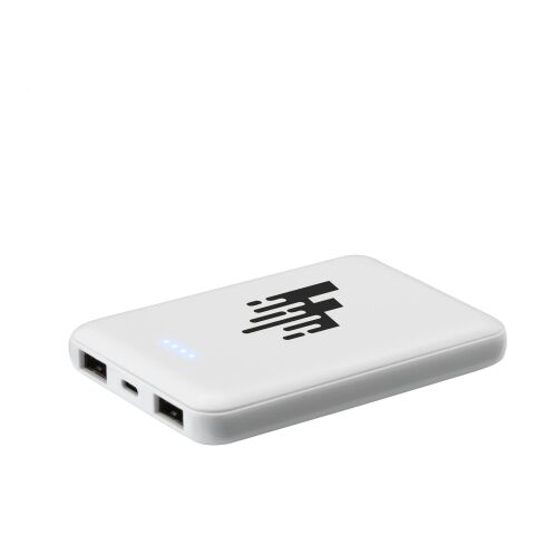 Power Bank Recycled 5000mah White | Digital Print