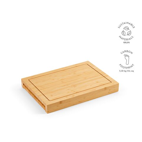 Brancusi Bamboo Board 4 pieces Beige | Without Branding