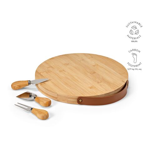 Duchamp Bamboo Board 4 pieces Beige | Without Branding