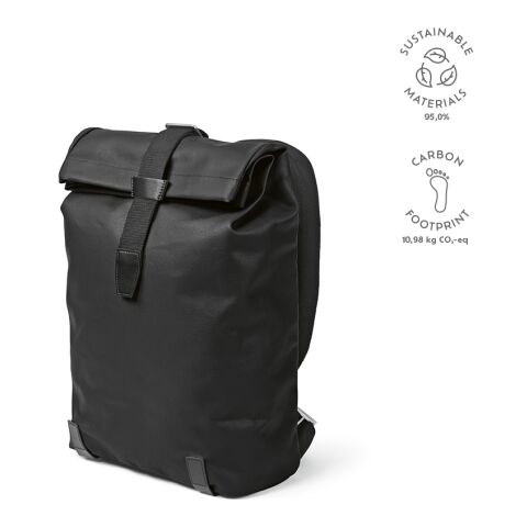 Berlin Backpack 23L Recycled Cotton 340 gsm  Black | Without Branding