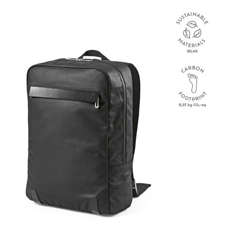 Vienna Backpack 23L Recycled Cotton 340 gsm  Black | Without Branding