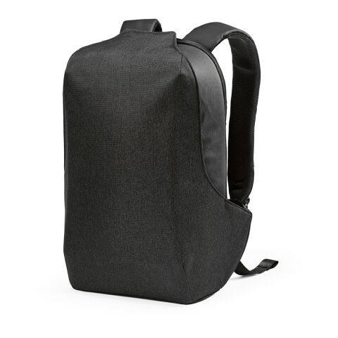 Abrantes Backpack 20L rPET. TSA lock and anticut fabric Solid black | No Branding | not available | not available | not available