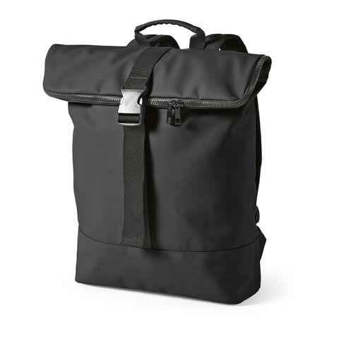 Milan Backpack 24L rPU and rPET. Fits 17&quot; laptop  Solid black | No Branding | not available | not available | not available
