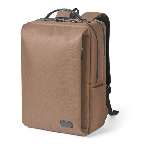 Oslo Backpack 20L rPET. Waterproof zippers. Fits 17&quot; laptop Camel | No Branding | not available | not available | not available