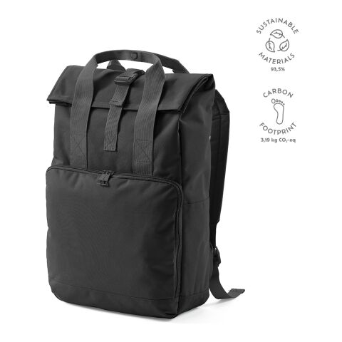 Warsaw Backpack 20L rPET  Black | Without Branding