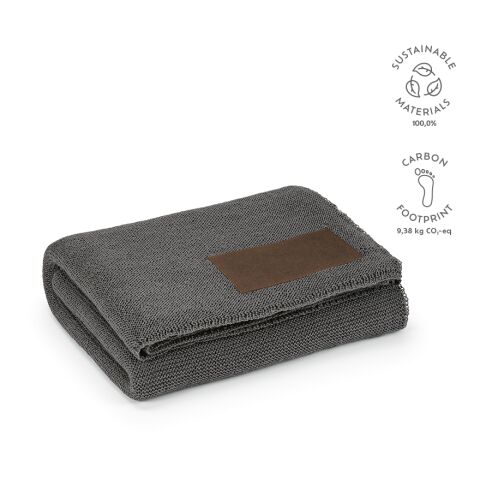 Mondrian Blanket rPET 270 gsm  anthracit | Without Branding