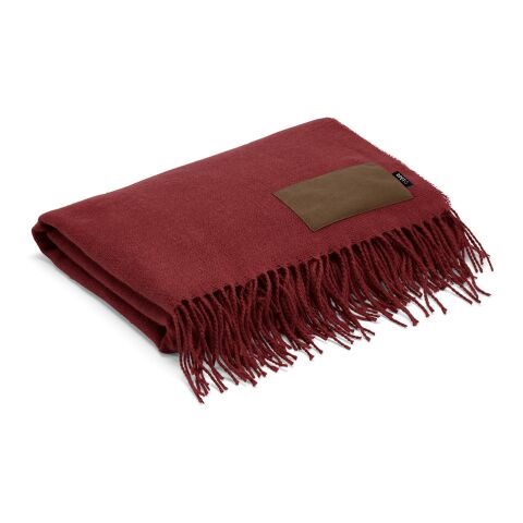 Lichtenstein Blanket rPET 180 gsm. Customisable Patch Burgundy | No Branding | not available | not available | not available