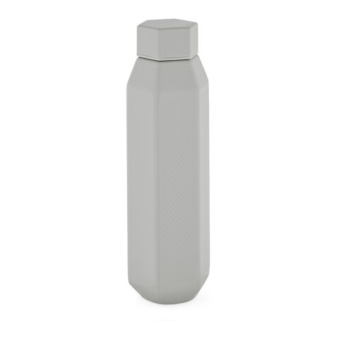 Hexagul Bottle rSS 530ml. Double wall and Leakproof. Hexagonal Grey | No Branding | not available | not available | not available