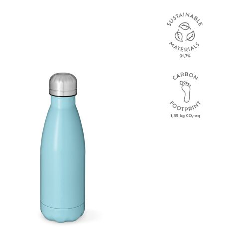 Mississippi 450 Bottle Recycled Stainless Steel 430 ml  Light blue | Without Branding