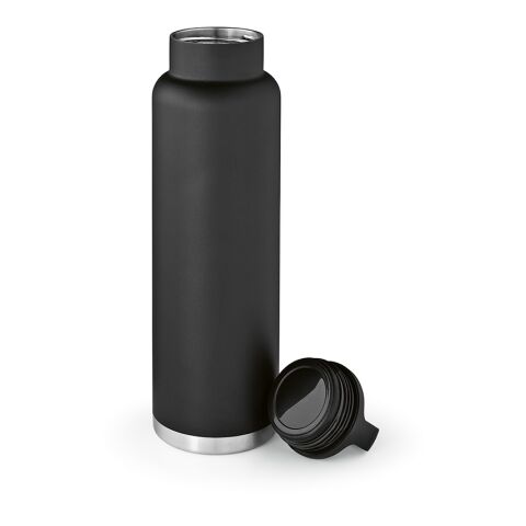 Zambezi 1500 Bottle rSS 1620ml. Double wall, Leakproof and Handle Solid black | No Branding | not available | not available | not available