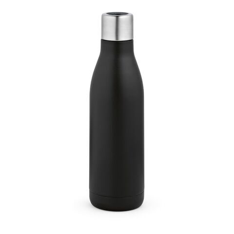 Parana Bottle rSS 550ml. Double wall and Leakproof. UV sanitizer Solid black | No Branding | not available | not available | not available