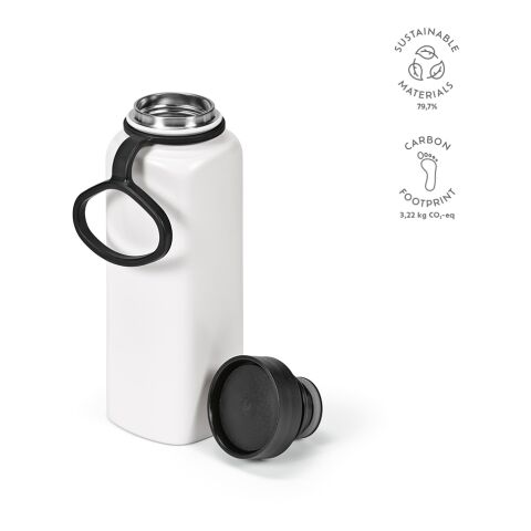 Ural Bottle Recycled Stainless Steel 820 ml  Black | Without Branding