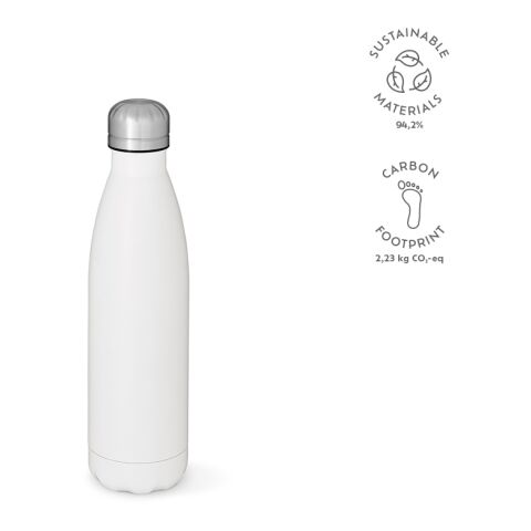 Mississippi 800W Bottle Recycled Stainless Steel 810 ml  White | Without Branding