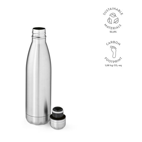 Mississippi 550P Bottle Recycled Stainless Steel 535 ml  Silver | Without Branding