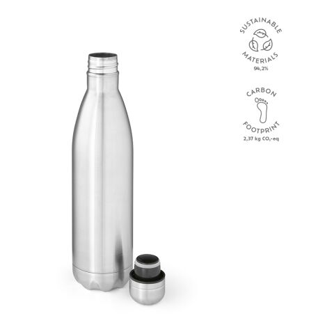 Mississippi 800P Bottle Recycled Stainless Steel 810 ml Silver | Without Branding