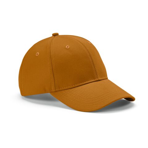 Darrell Cap rCotton 280 gsm. 6 panels and Metal Buckle Closure Brown | No Branding | not available | not available | not available