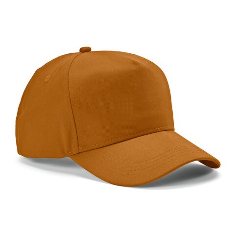 Hendrix Cap rCotton 280gsm. 5 panels and Metal Buckle Closure Brown | No Branding | not available | not available | not available