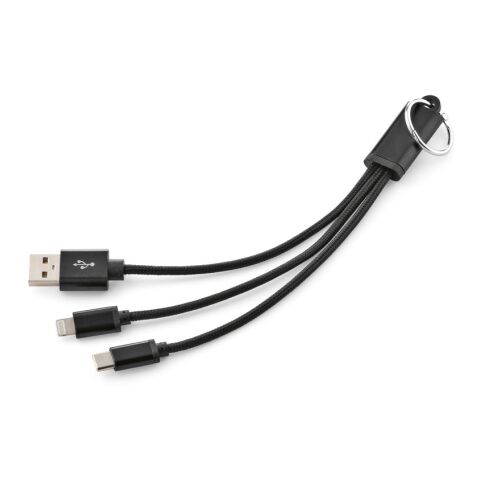 Lavoisier 3-in1 cable rPVC. 10W. With Keyring