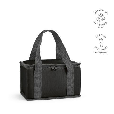 Florence M 5L Cooler rPET 600D Black | Without Branding
