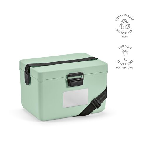 Bangkok 12L Cooler Recycled Plastic PP Light green | Without Branding