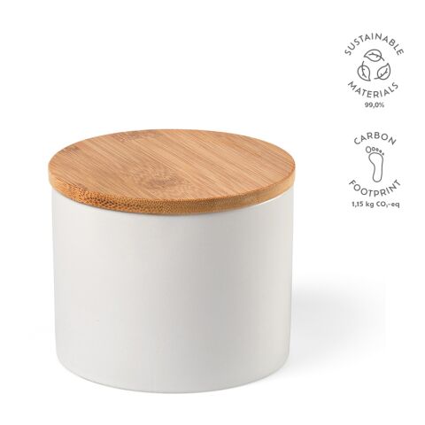Munch 500 Canister Ceramic 525ml  White | Without Branding | 525ml