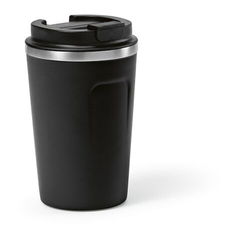 Limpopo Travel Cup rSS 490ml. Double wall and Leakproof Solid black | No Branding | not available | not available | not available