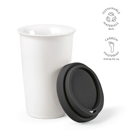 Tagus Travel Cup Ceramic 300 ml  Black | Without Branding