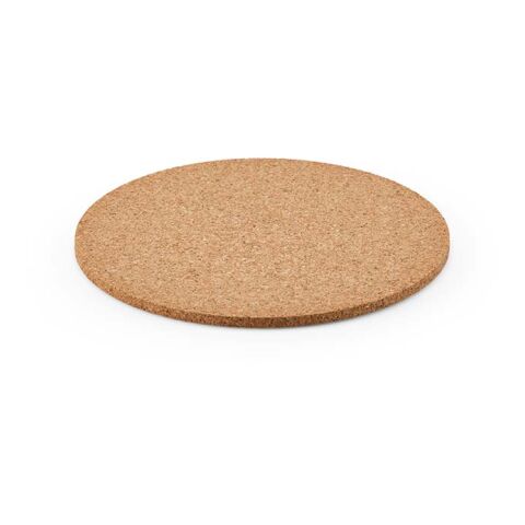 Bordalo individual round cork coaster. Made in Portugal Natural | No Branding | not available | not available | not available