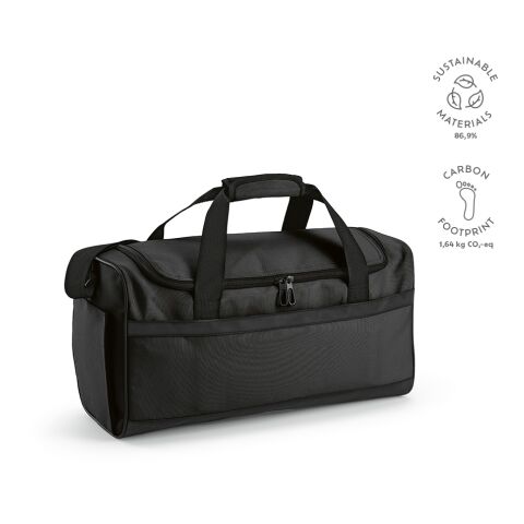 São Paulo M Gym Bag rPET 600D 25L  Black | Without Branding