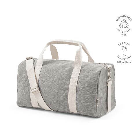 Seoul Gym Bag Recycled Cotton 30L Grey | Without Branding