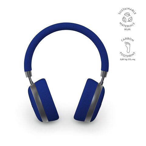 Bell Headphones Recycled ABS 500 mAh  Royal blue | Without Branding | 500 mAh
