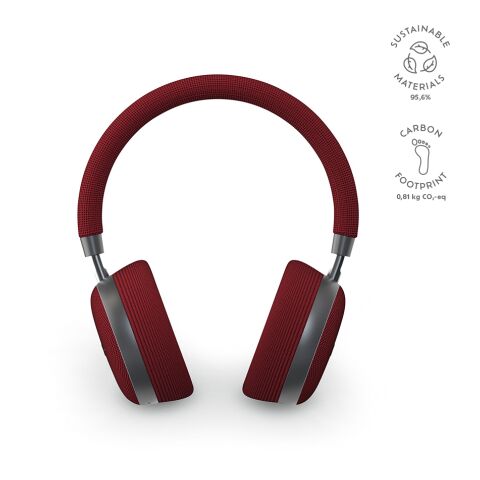 Bell Headphones Recycled ABS 500 mAh dark red | Without Branding | 500 mAh