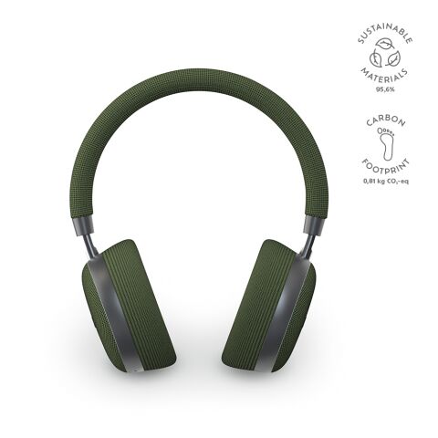 Bell Headphones Recycled ABS 500 mAh olive green | Without Branding | 500 mAh