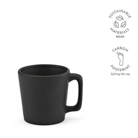 Thames 75 Mug Ceramic 75ml  Black | Without Branding