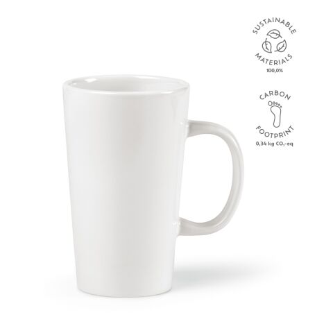 Mekong Mug Ceramic 310 ml  White | Without Branding