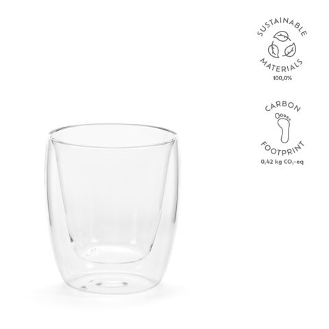Meuse 220 Mug Borosilicate Glass 250 ml  Transparent | Without Branding
