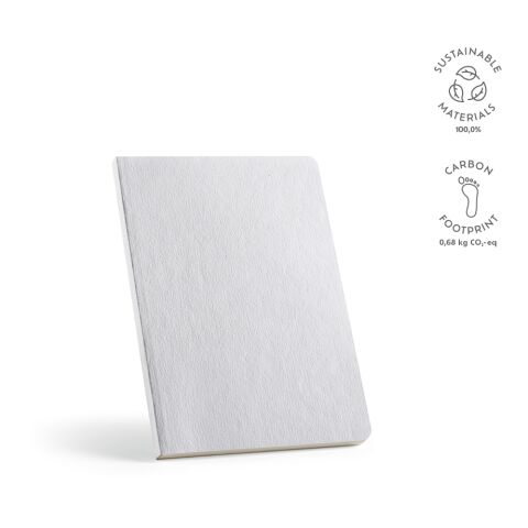Verne Notebook A5 Cotton Waste Paper 80 gsm  White | Without Branding | A5