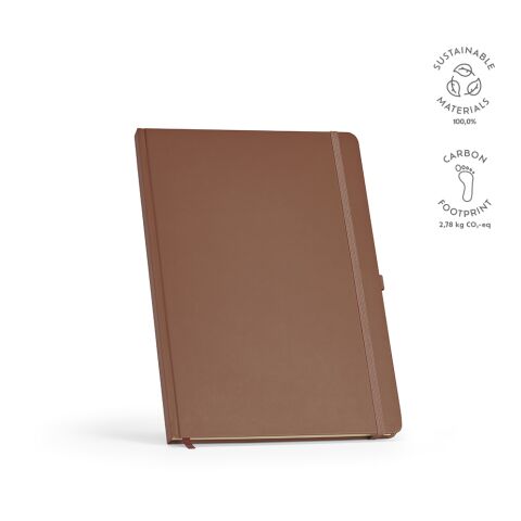 Marquez A4 Notebook Recycled Paper 70 gsm  brown | Without Branding