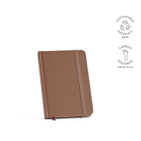 Marquez A6 Notebook Recycled Paper 70 gsm  brown | Without Branding