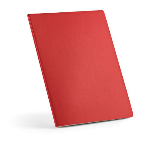 Bronte A4 Softcover Notebook rCardboard cover. FSC paper Red | No Branding | not available | not available | not available