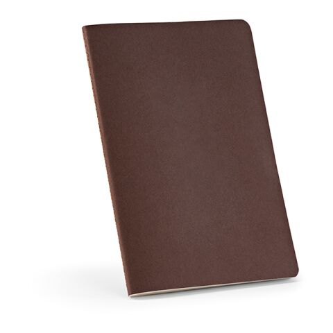 Bronte A5 Softcover Notebook rCardboard cover. FSC paper Brown | No Branding | not available | not available | not available