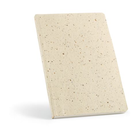 Chaucer A5 Notebook Beer Waste cover. 80gsm recycled 196 pages Champagne | No Branding | not available | not available | not available