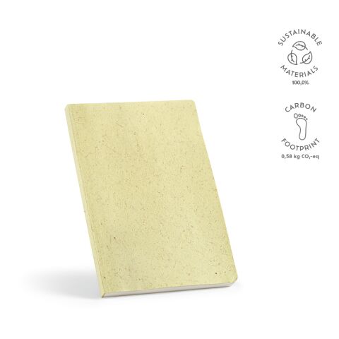 Lewis Notebook A5 Corn Husk 80 gsm  Yellow | Without Branding | A5