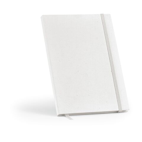 Hugo A5 Notebook rMilk Cartons cover. 70gsm recycled 160 pages White | No Branding | not available | not available | not available